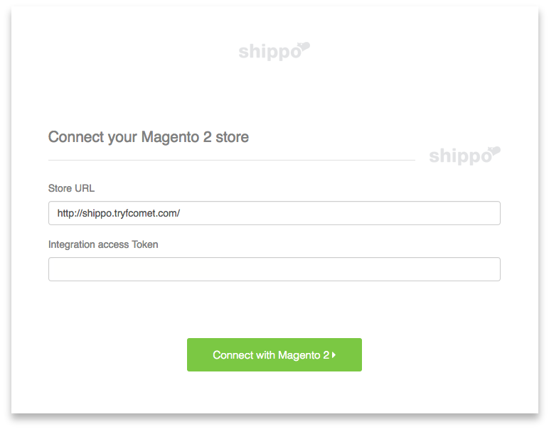 Magento 2 Shipping Integration Screenshot
